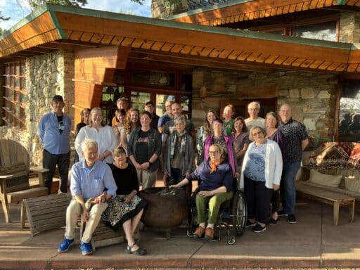 IHC Board Members pictured at a staff and board retreat